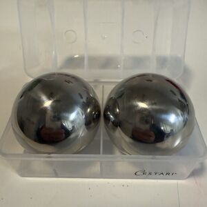 Cestari Whiskey Ball - Reusable Stainless Steel Ice Spheres - Chill Your Scotch